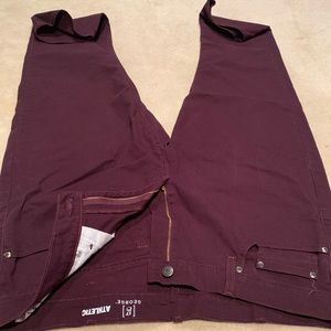 Maroon Jean Pants